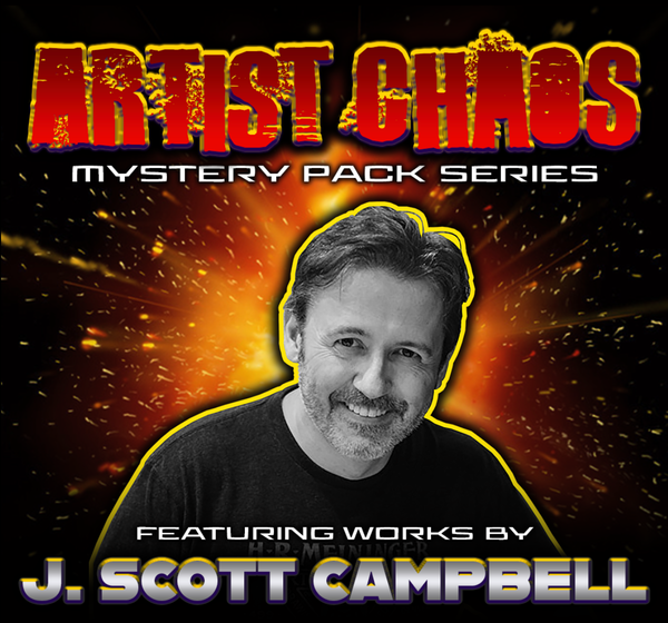 Artist Chaos Mystery Pack featuring the work of J. Scott Campbell