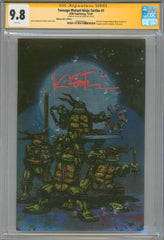 Teenage Mutant Ninja Turtles #1 9.8 CGC Mystery Edition Foil Signed Eastman