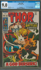 Thor #166 9.0 CGC 2nd Full Appearance of Him (Warlock)
