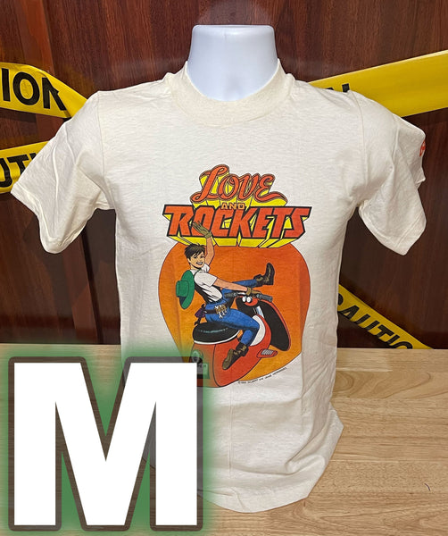 Love and Rockets Vintage T-Shirt M Graphitti 1984 Gilbert & Hernandez