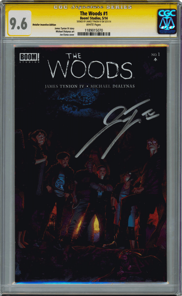 The Woods #1 9.6 CGC Signed by James Tynion IV