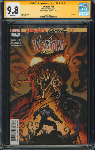 Venom #19 9.8 CGC Signed by Donny Cates