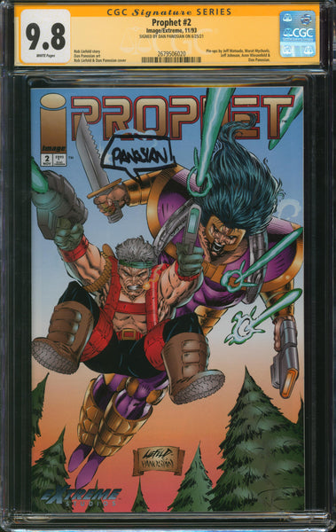 Prophet #2 9.8 CGC Sgined by Dan Panosian