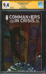 Commanders in Crisis #1 9.4 CGC Signed by Mirka Andolfo *Variant*