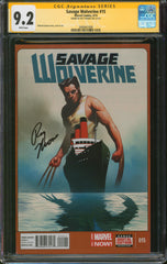Savage Wolverine #15 9.2 CGC Signed by Roy Thomas