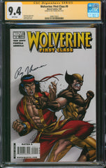Wolverine: First Class #9, CGC 9.4 Signed by Roy Thomas