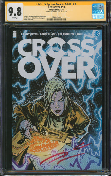 Crossover #10 9.8 CGC Signed by Donny Cates