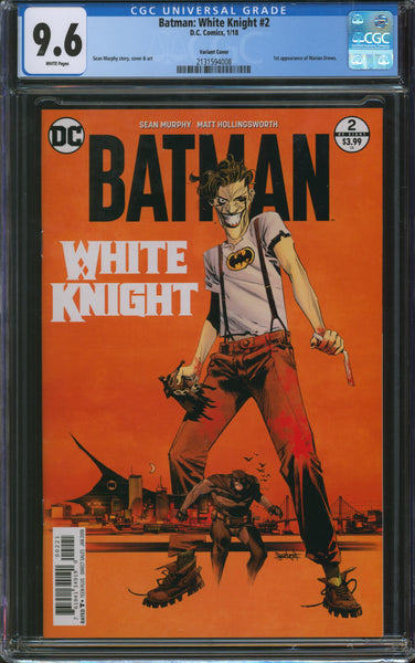 Batman: White Knight #2, CGC 9.6 Blue Label *Variant*