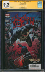 Venom #28, CGC 9.2 Signed by Donny Cates