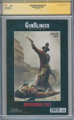 Gunslinger Spawn #1 CGC 9.8 Signed by Todd McFarlane Variant Cover I
