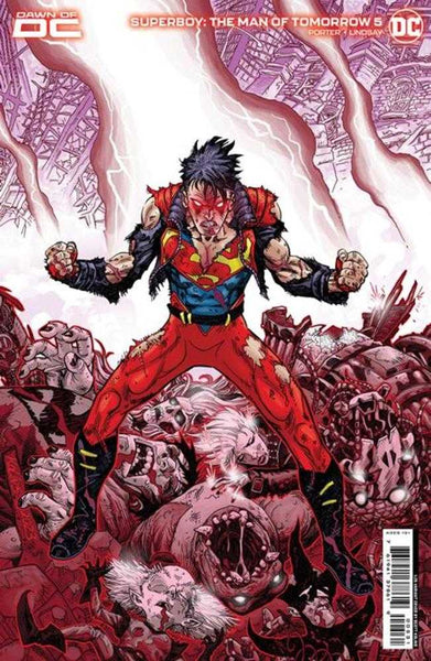 Superboy The Man Of Tomorrow #5 (Of 6) Cover D 1 in 25 Scott Kolins Card Stock Variant
