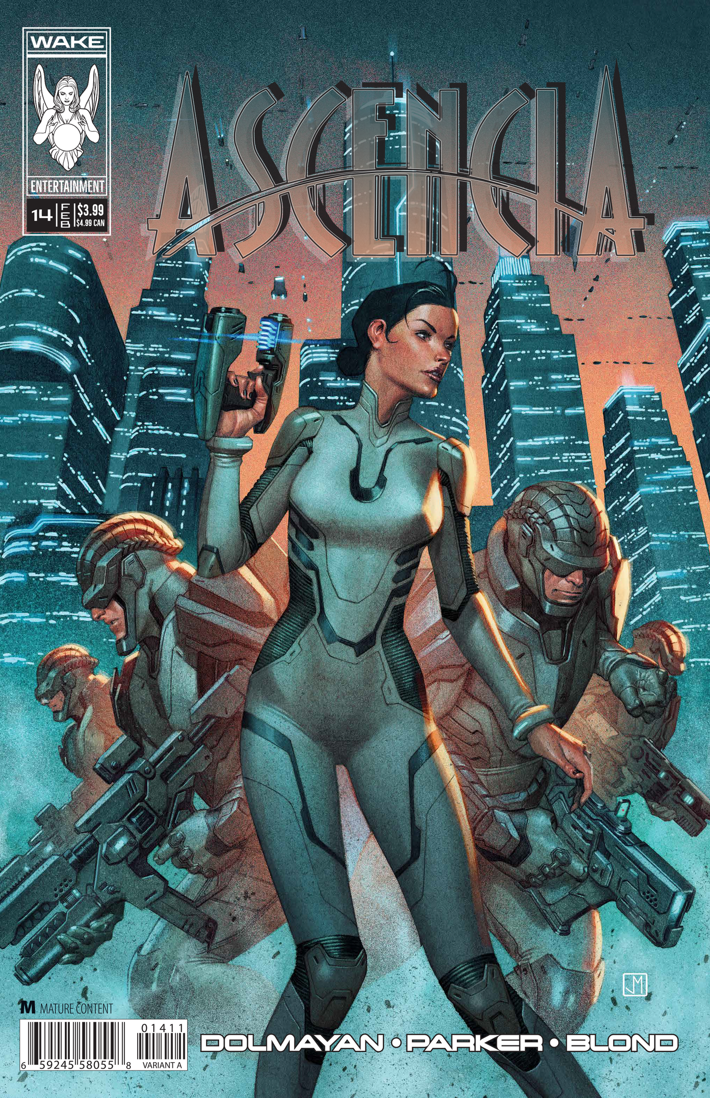 Ascencia #14 Cover A (John Dolmayan Writer) (Jorge Molina Cover)