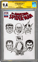 Amazing Spider-Man #1 9.4 CGC Signed & Sketched by Graham Nolan