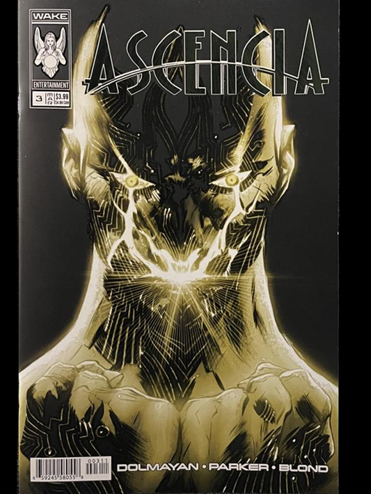 Ascencia Issue #3 UV Raised Cover (Jae Lee Cover) Torpedo Comics Exclusive