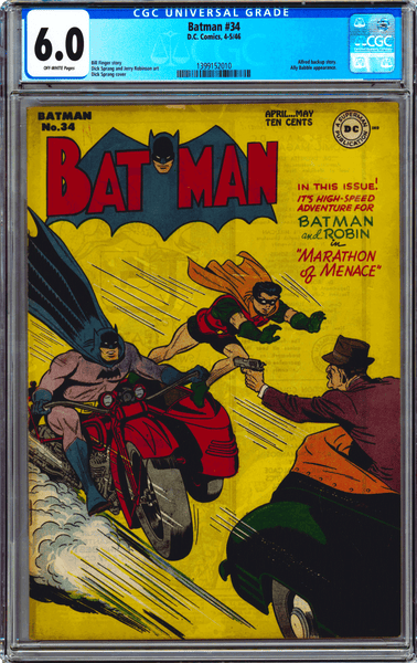 Batman #34 6.0 CGC (1946)