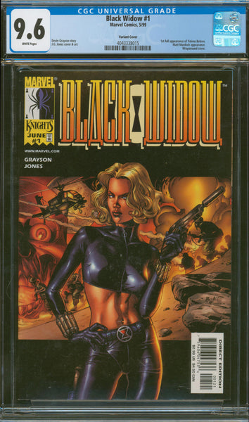 Black Widow #1 9.6 CGC Variant Cover