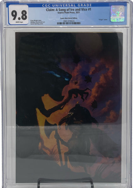 Claim: A Song of Ire and Vice #1 9.8 CGC