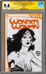 Future State: Immortal Wonder Woman #1 9.4 CGC Sign/Sketch by Andrew Robinson