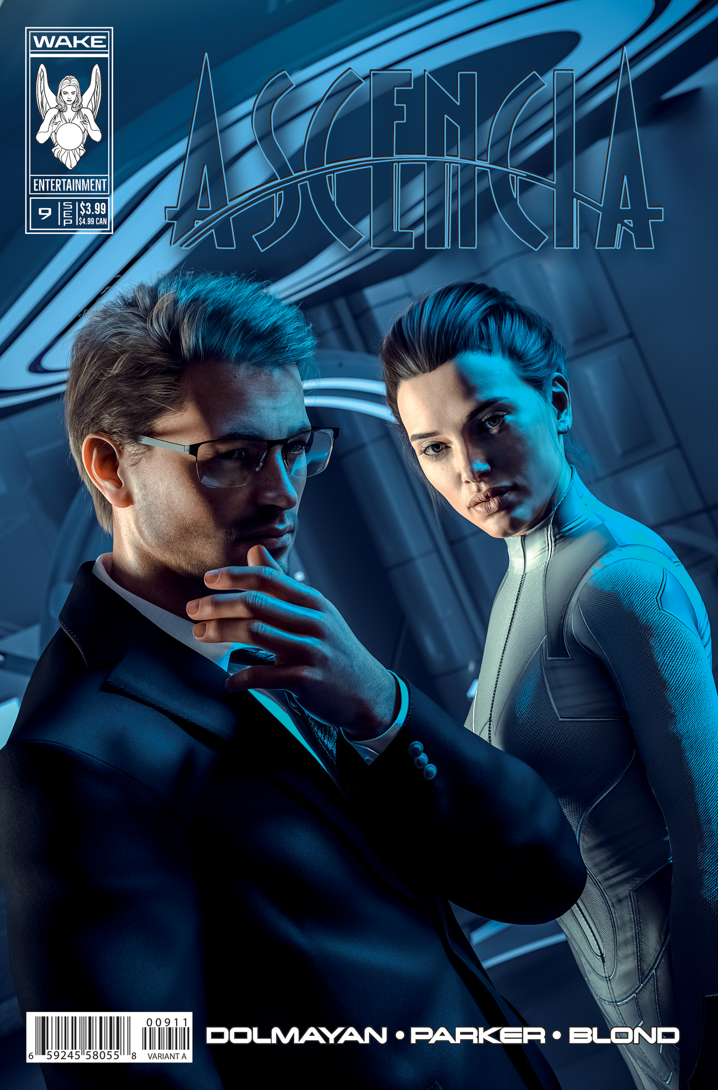 Ascencia #9 Raised UV (Ju Dha Krist) Torpedo Comics Exclusive