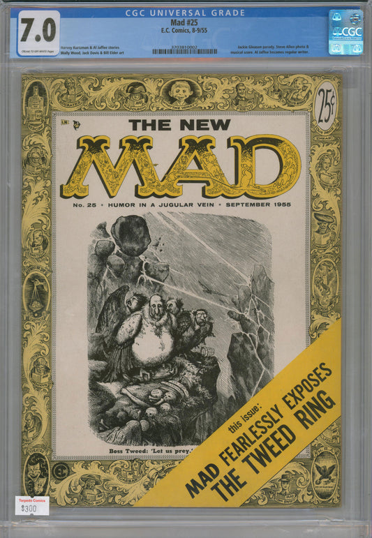 Mad #25 7.0 CGC