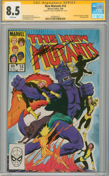 New Mutants #14 8.5 CGC