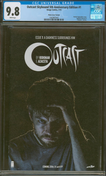 Outcast Skybound 5th Anniversary Edition #1 9.8 CGC Photo Cover Variant