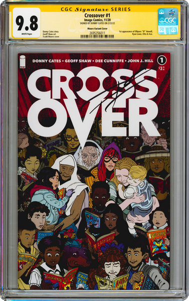 Crossover #1 9.8 CGC Moore Variant Cover Signed Donny Cates