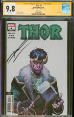 Thor #4 9.8 CGC Signed by Donny Cates Fourth Printing