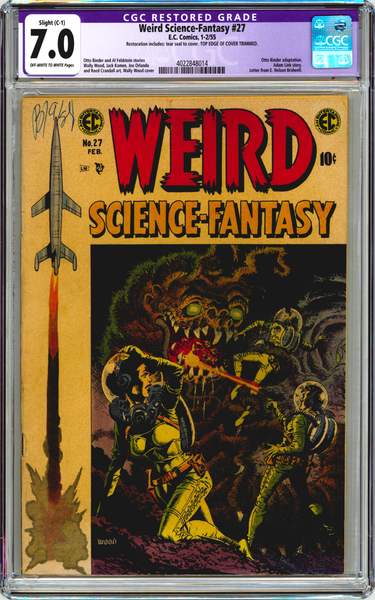 Weird Science-Fantasy #27 7.0 CGC Restored