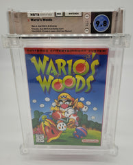 Wario's Woods NES 9.8 WATA Certified Complete In Box