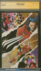 Wolverine Saga #2 9.6 CGC Signed Roy Thomas