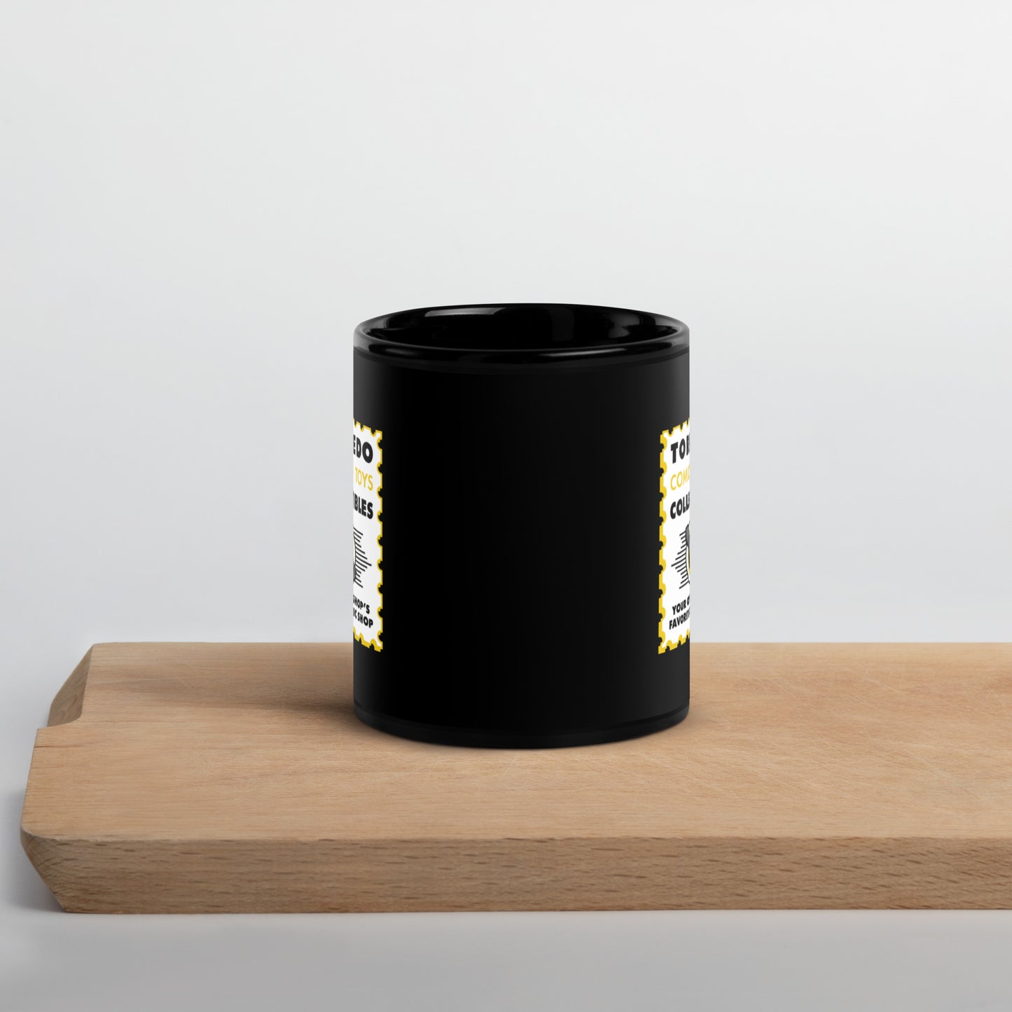 Black Glossy Mug