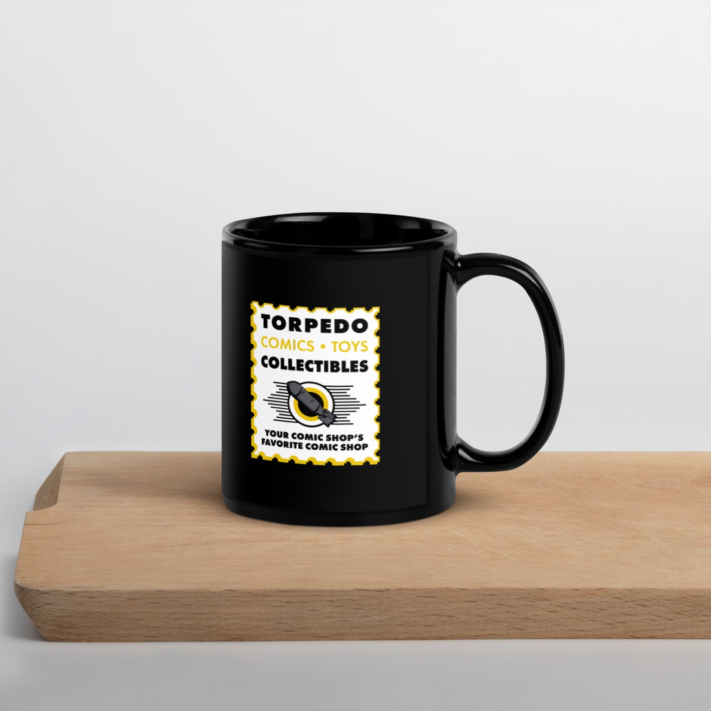 Black Glossy Mug