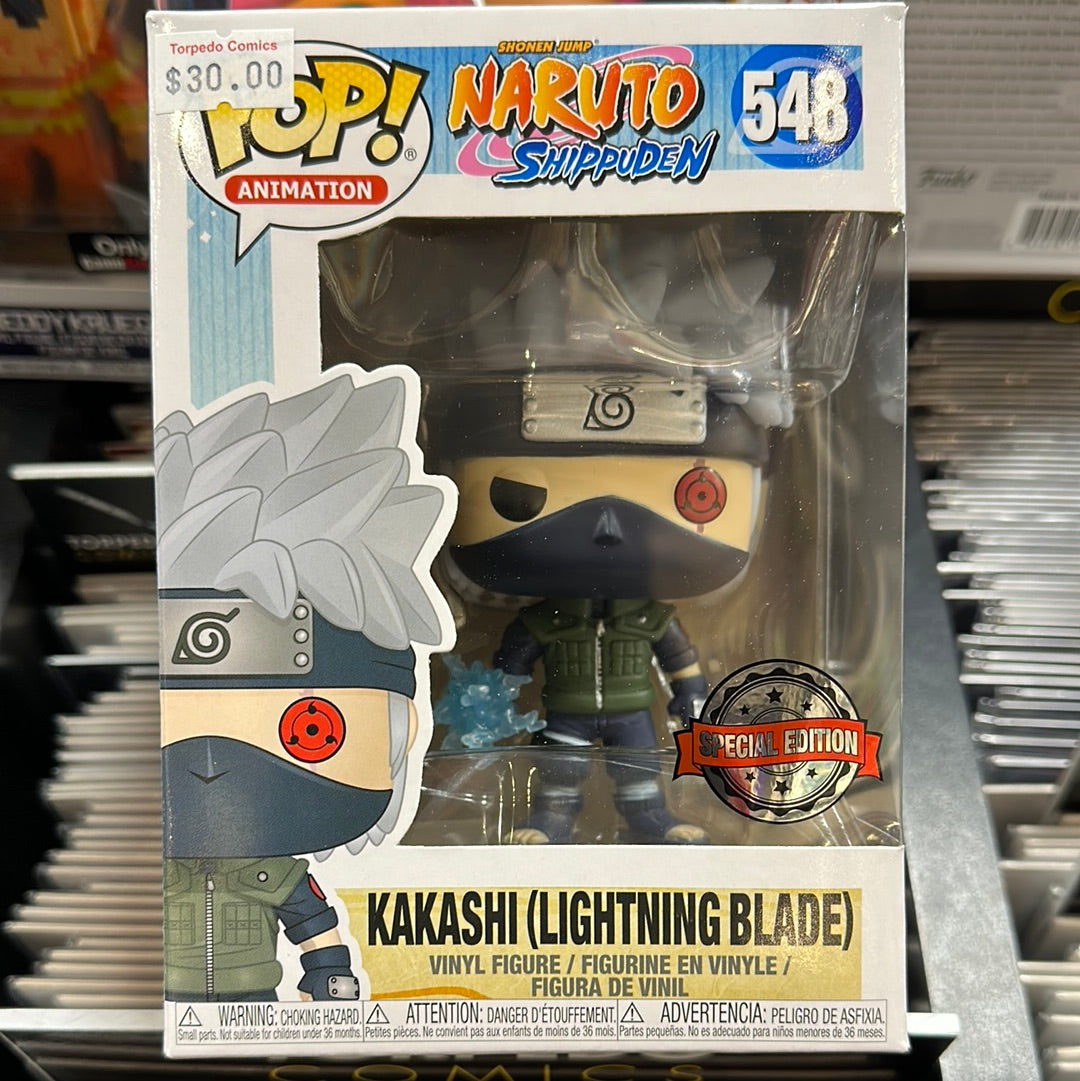 Naruto Shippuden Kakashi (Lightning Blade) Funko Pop Special